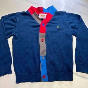 3T Heidi Klum Scrumptious Kid Boys Sweater Button up